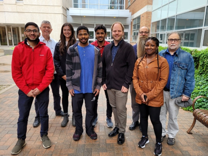 Les membres de l’équipe de l’Université du Manitoba