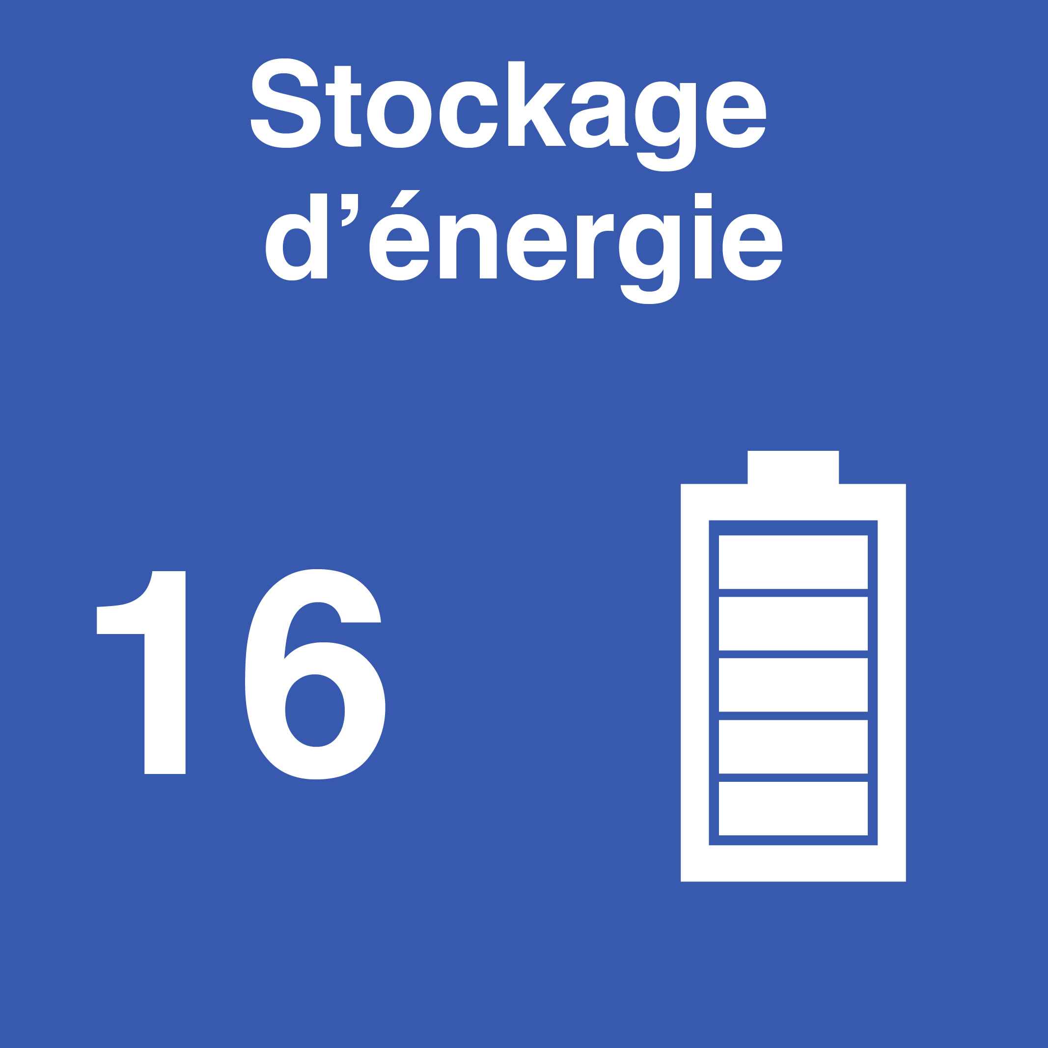 Stockage d’énergie - 12 projets