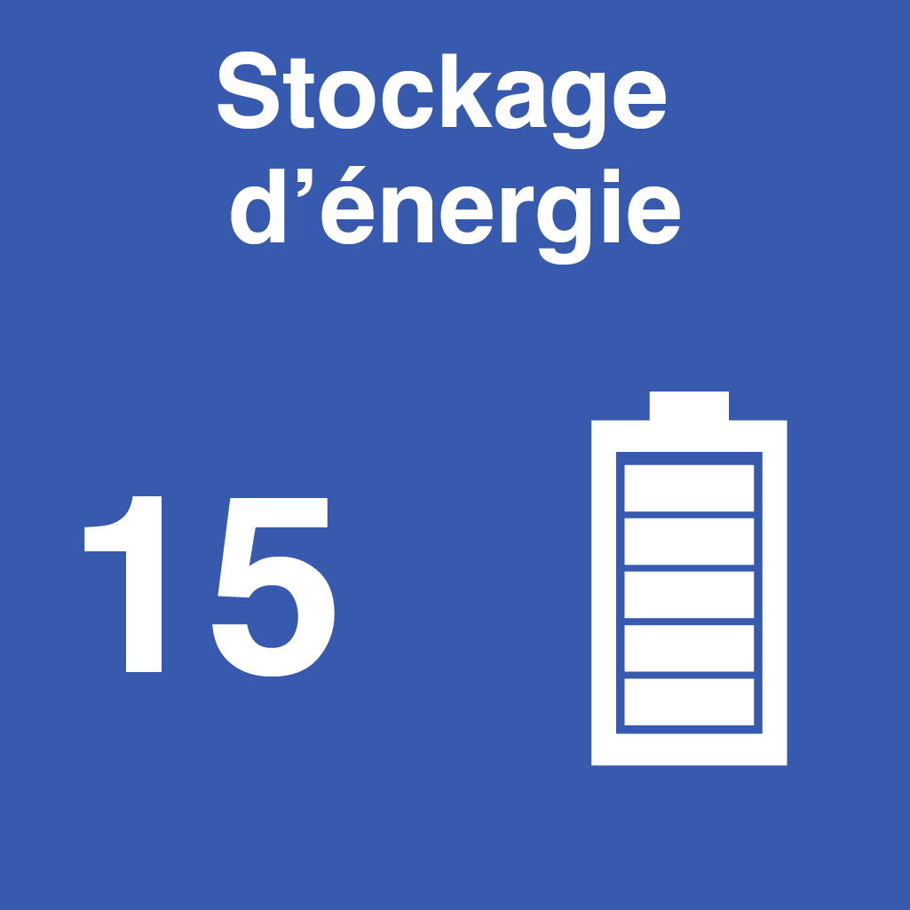 Stockage d’énergie - 12 projets