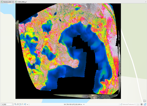 Image thermique du drone