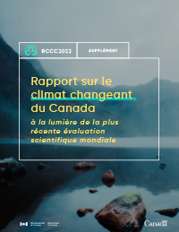 Page couverture : Le Canada dans un climat en changement : Les perspectives régionales