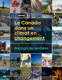 Page couverture : Le Canada dans un climat en changement : Rapport de synthèse