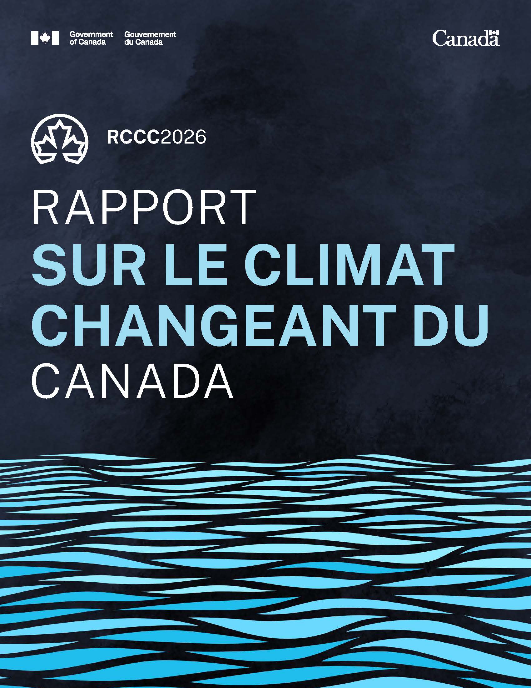 Page couverture : Rapport sur le climat changeant du Canada 2026