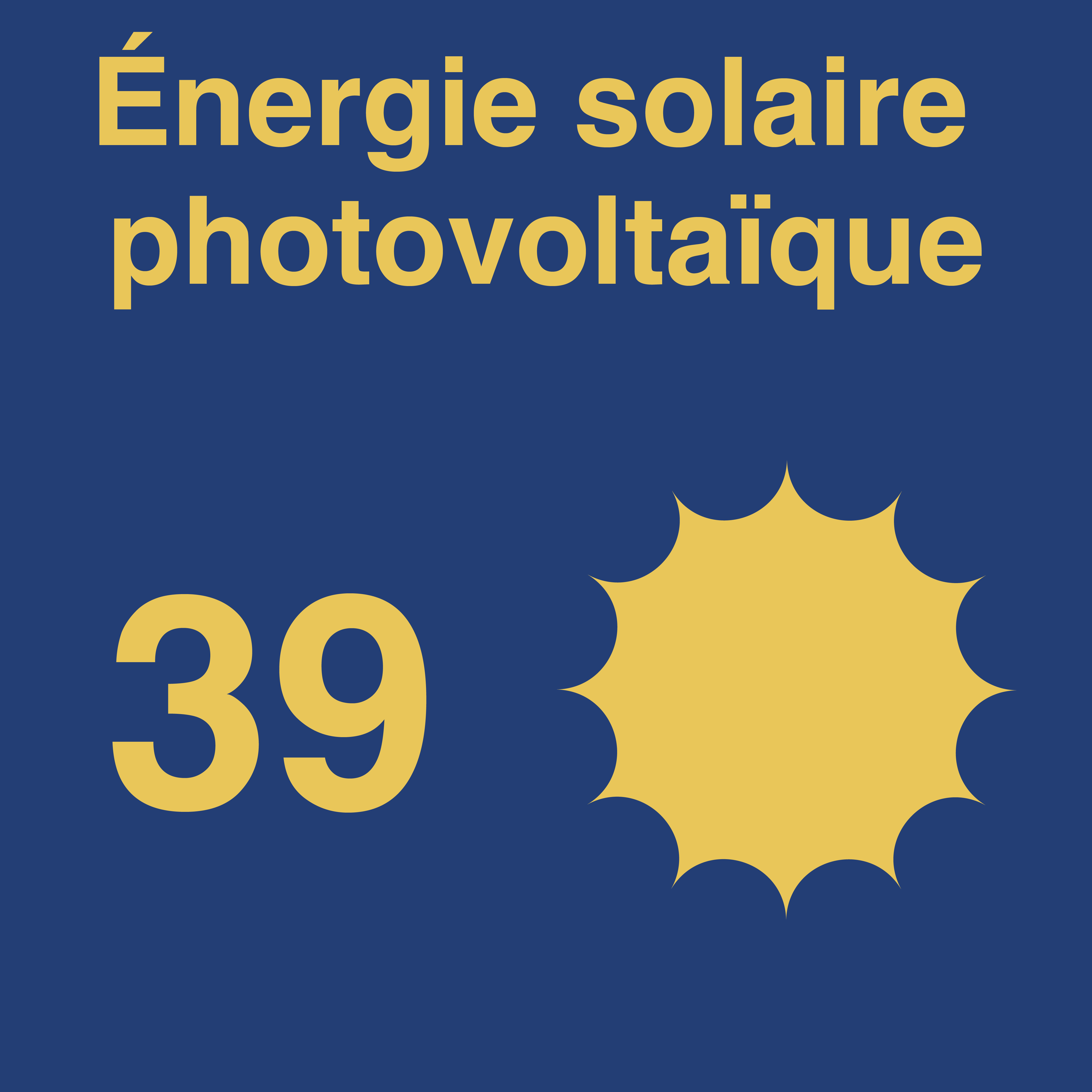 Solar PV - 39 projects