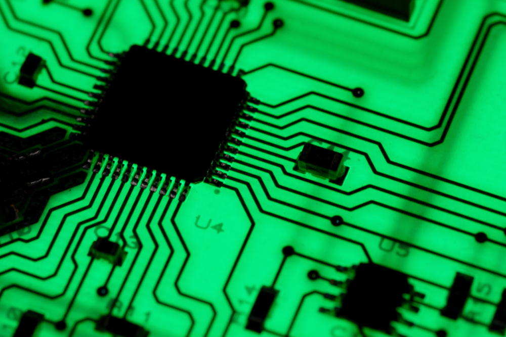 close up image of a circuit board