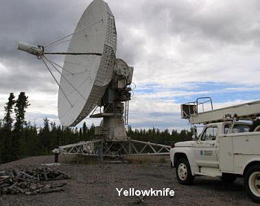 Antenne portative RILB à Yellowknife