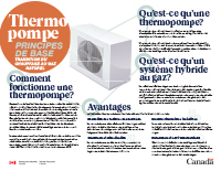 Vignette de la brochure sur la transition du chauffage au gaz à la thermopompe