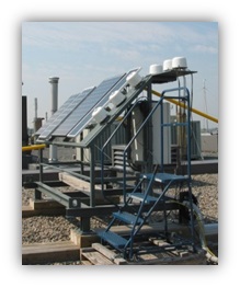 Matrice solaire photovoltaïque et banc d’essai pour modules