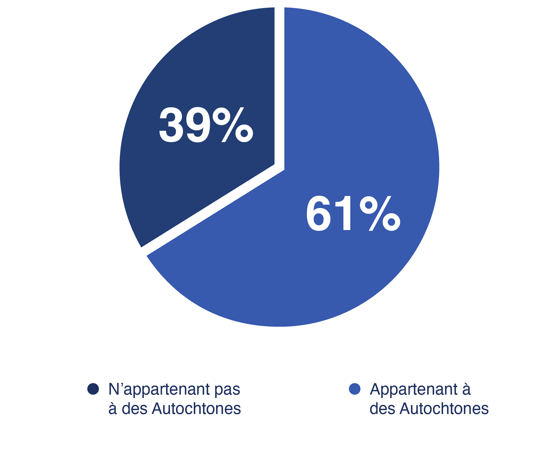 Figure : Projets appartenant à des autochtones