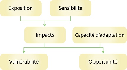 Le diagramme d’évaluation de la vulnérabilité (Gauthier et autres © Éditions Sciences Canada ou ses concédants) 
