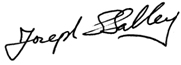 signature de Joseph Salley – Traitement de données