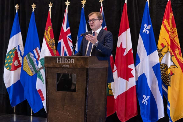 Le ministre Wilkinson à la Conférence des ministres de l’Énergie et des Mines Québec