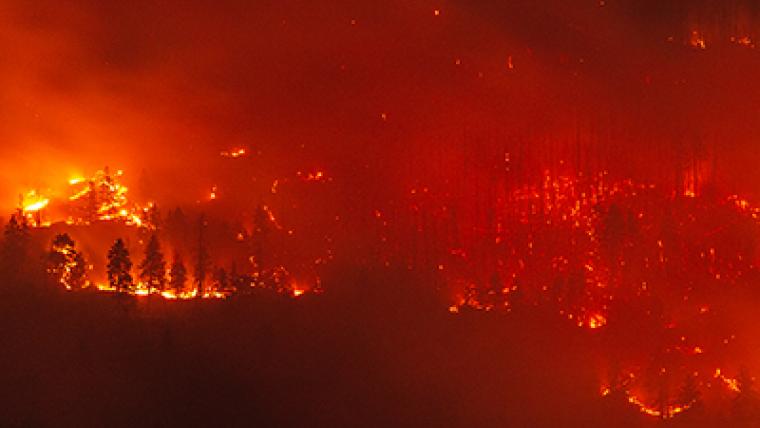 L'impact du changement climatique sur les feux de forêt (Demandez à RNCan)